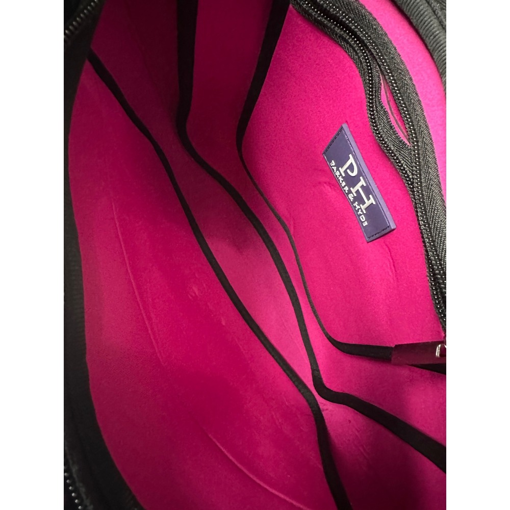 Parker Hyde Camo‎ Neoprene Crossbody Bag Pink Stripe Adjustable Strap - Picture 7 of 15